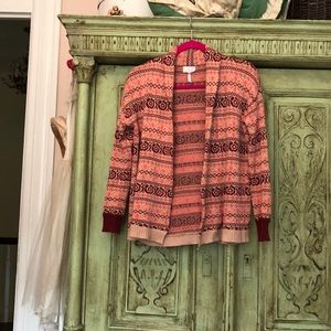 Matilda Jane teen open front cardigan